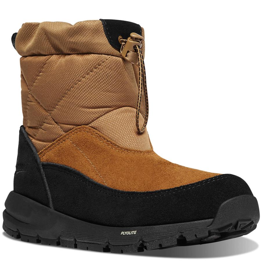 Women's Danner Cloud Cap 400G Boots Black / Brown | CA4500SO