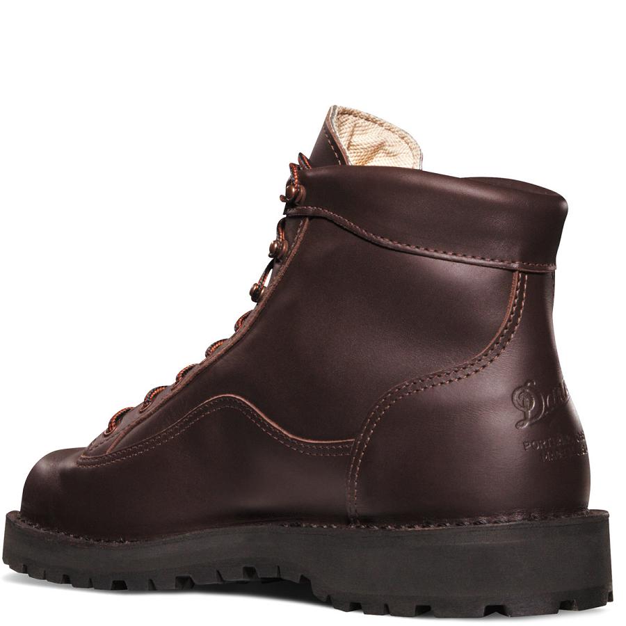 Women's Danner Explorer All-Leather Hiking Boots Coffee | CA4452IS