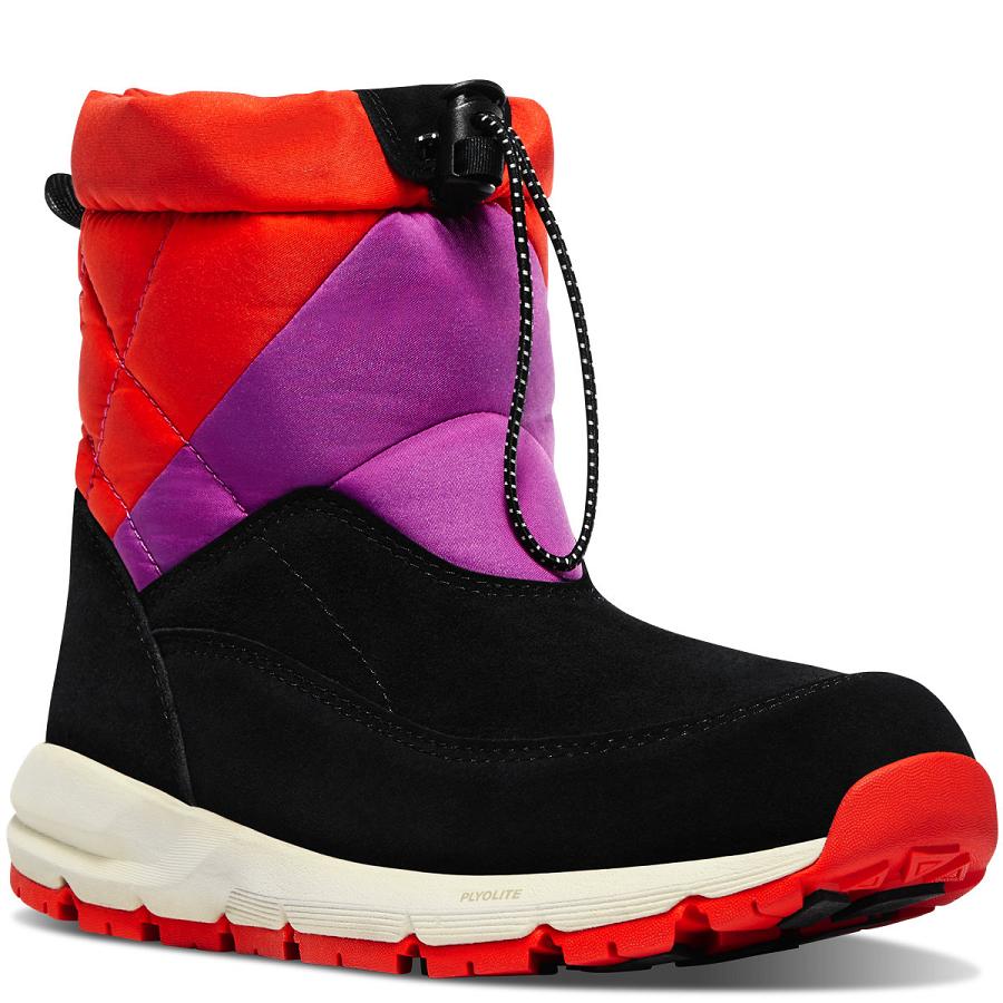 Women's Danner FP Movement Cloud Cap Boots Black / Red | CA4501AP