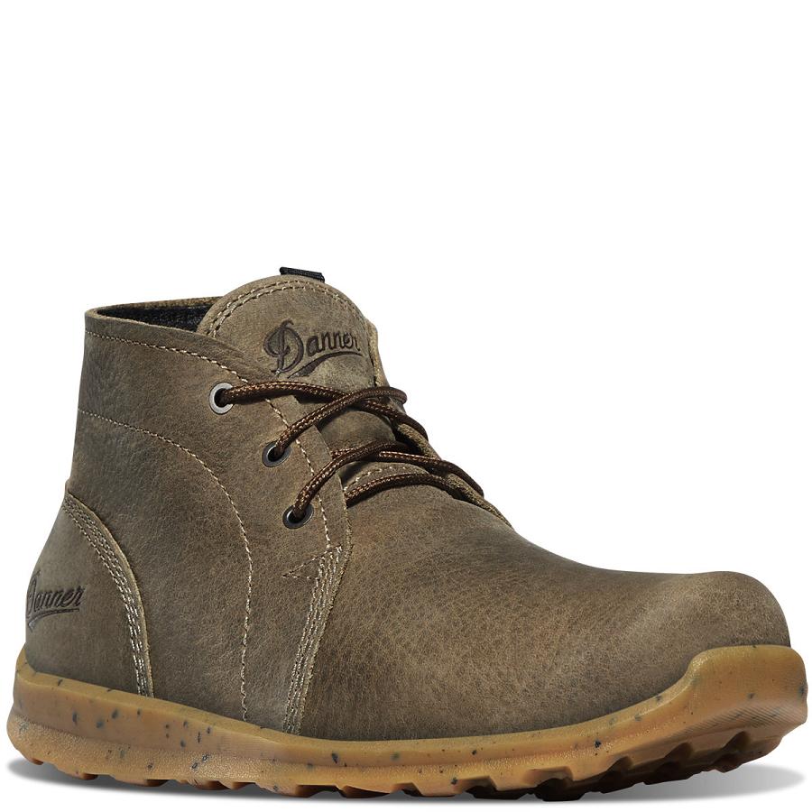 Women's Danner Forest Chukka Boots Brown | CA4487BC