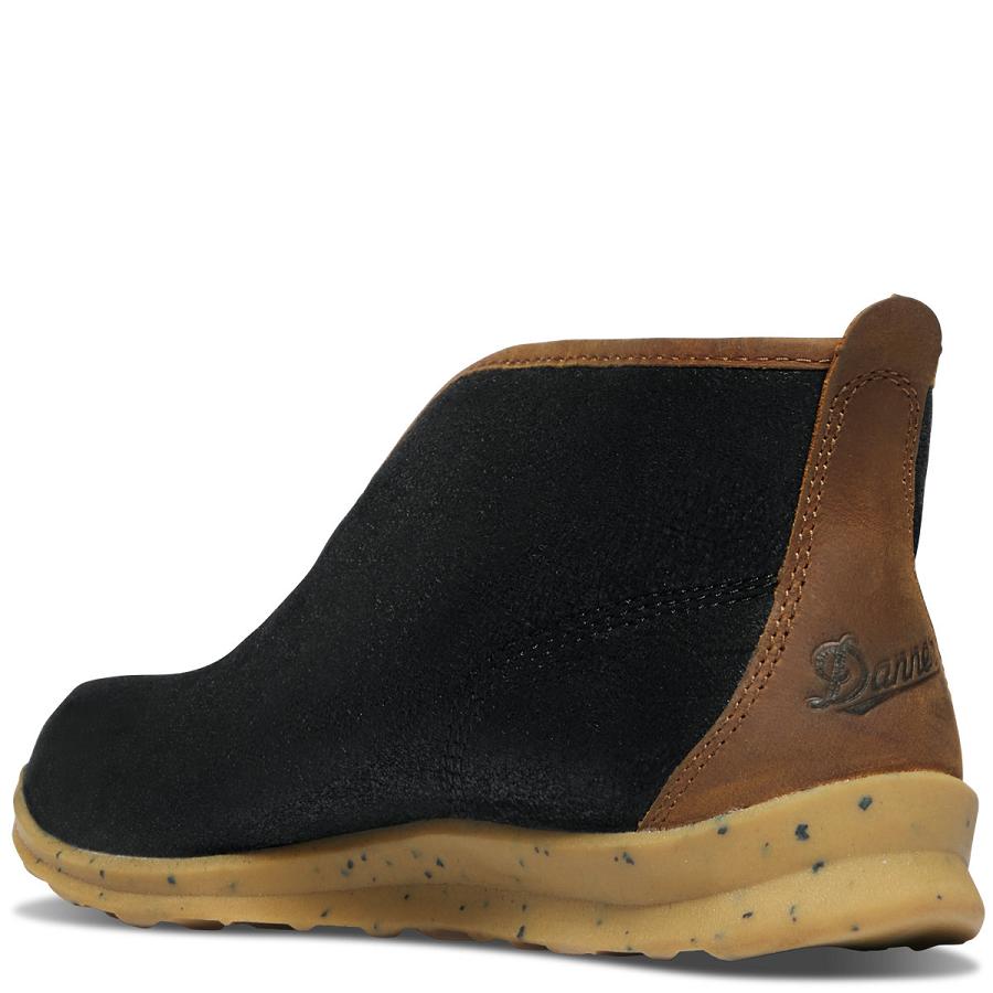 Women's Danner Forest Moc Boots Black | CA4486NB