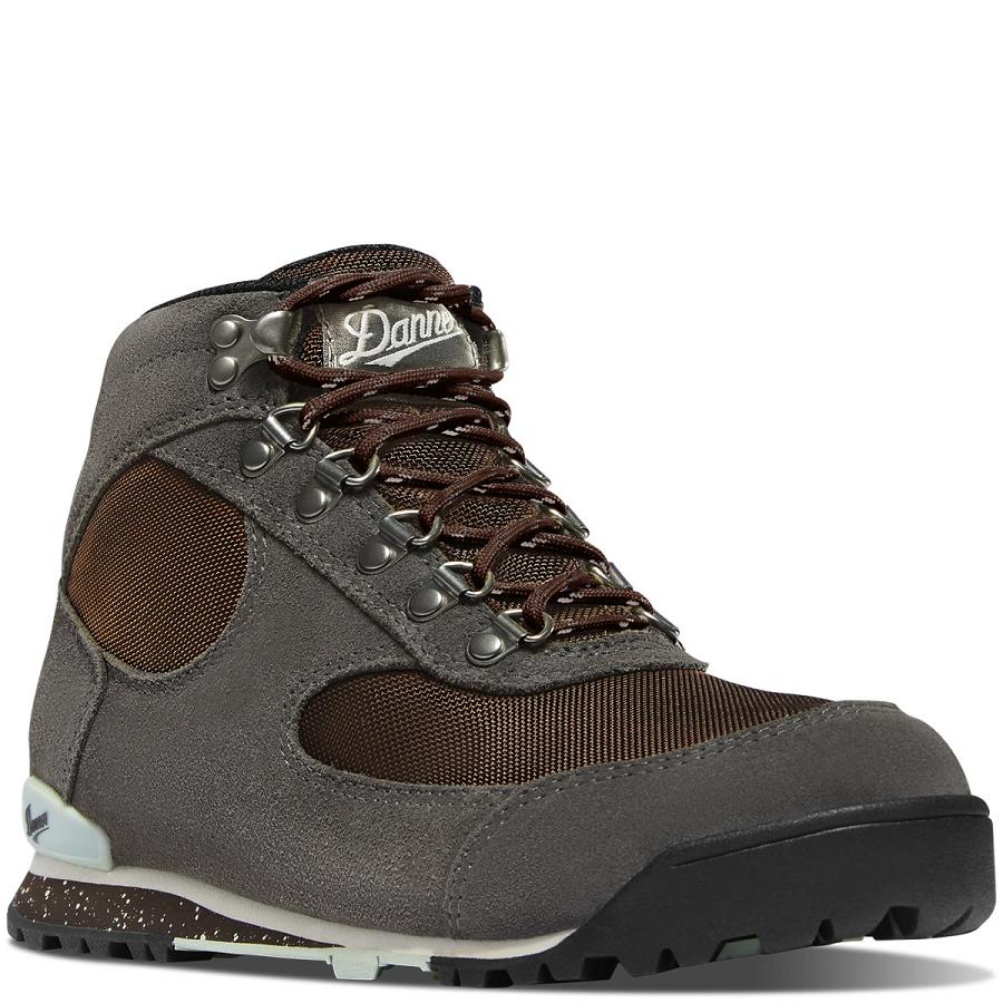 Women's Danner Jag Boots Coffee / Grey | CA4494JJ