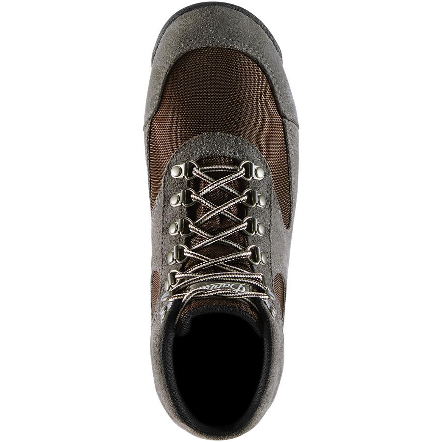 Women's Danner Jag Boots Coffee / Grey | CA4494JJ