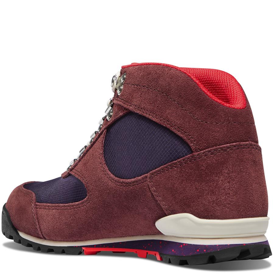 Women's Danner Jag Dry Weather Boots Red / Purple | CA4496HK