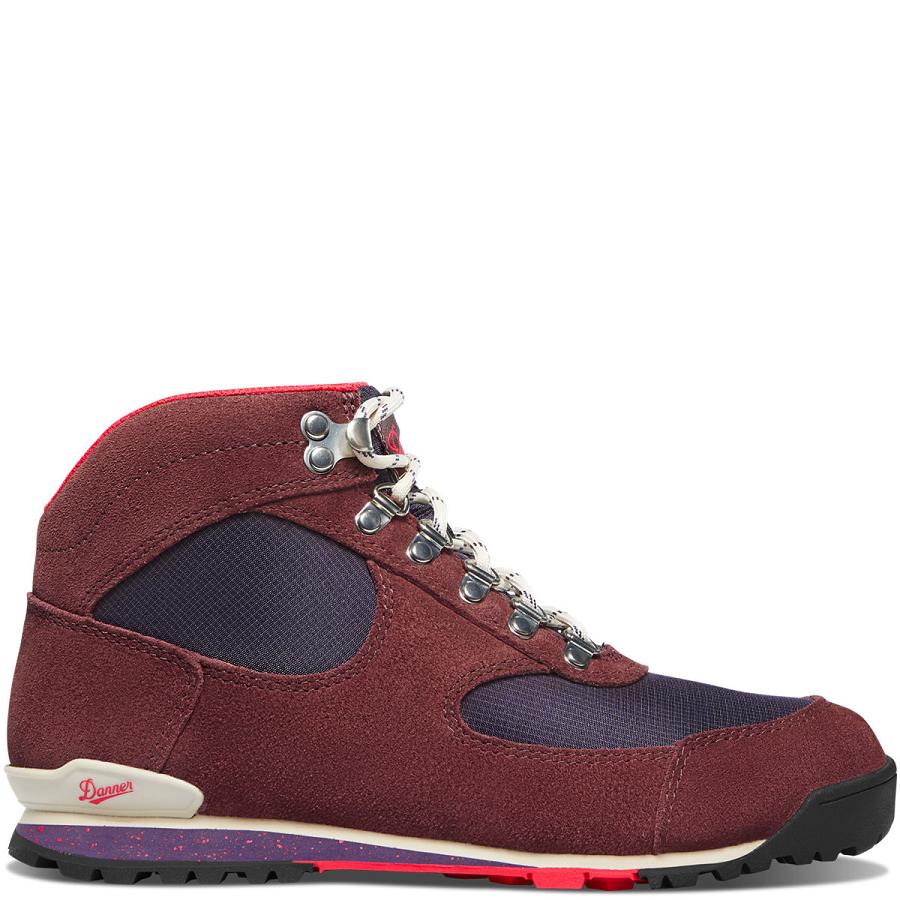 Women\'s Danner Jag Dry Weather Boots Red / Purple | CA4496HK