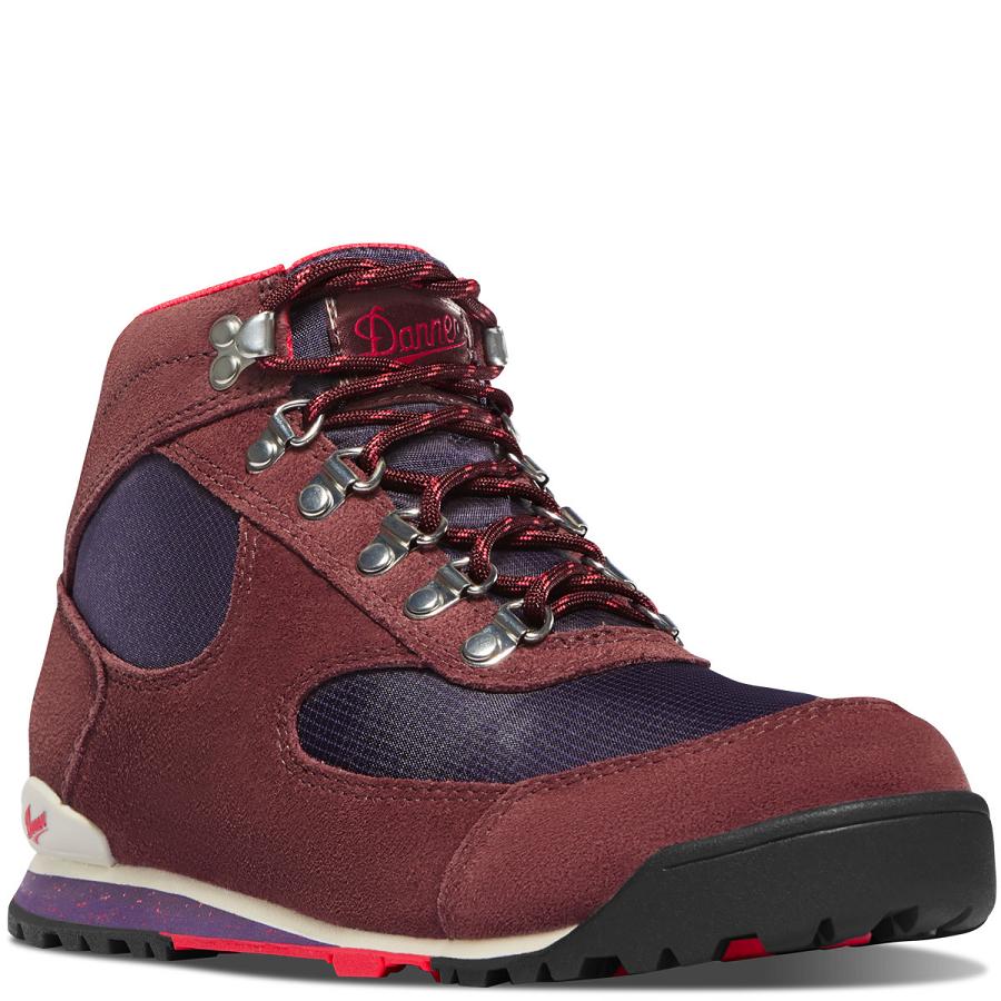 Women's Danner Jag Dry Weather Hiking Boots Purple | CA4429RW