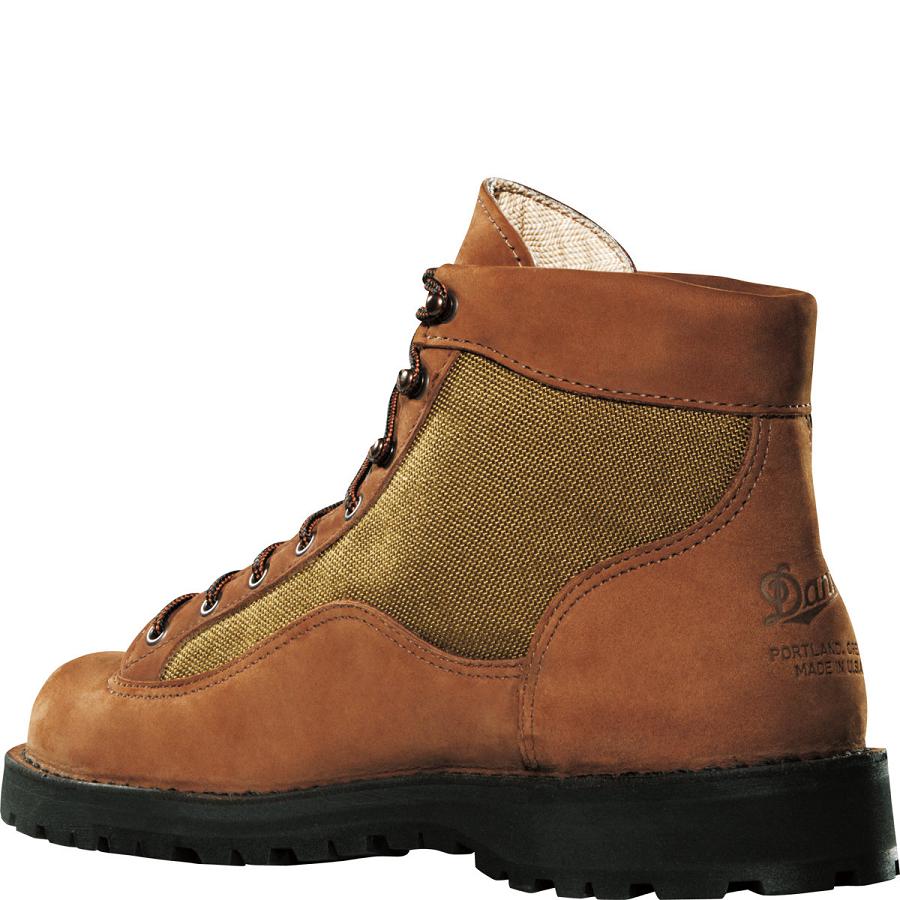 Women's Danner Light II Hiking Boots Brown | CA4451OR