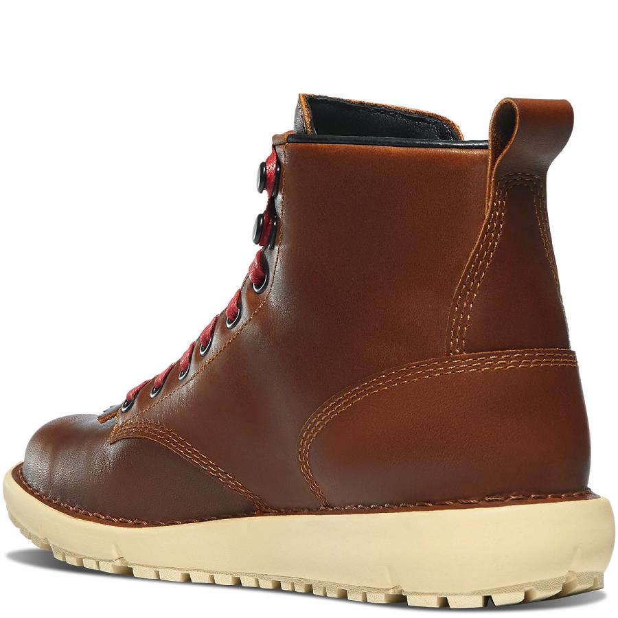 Women's Danner Logger 917 GTX Boots Coffee | CA4457EX