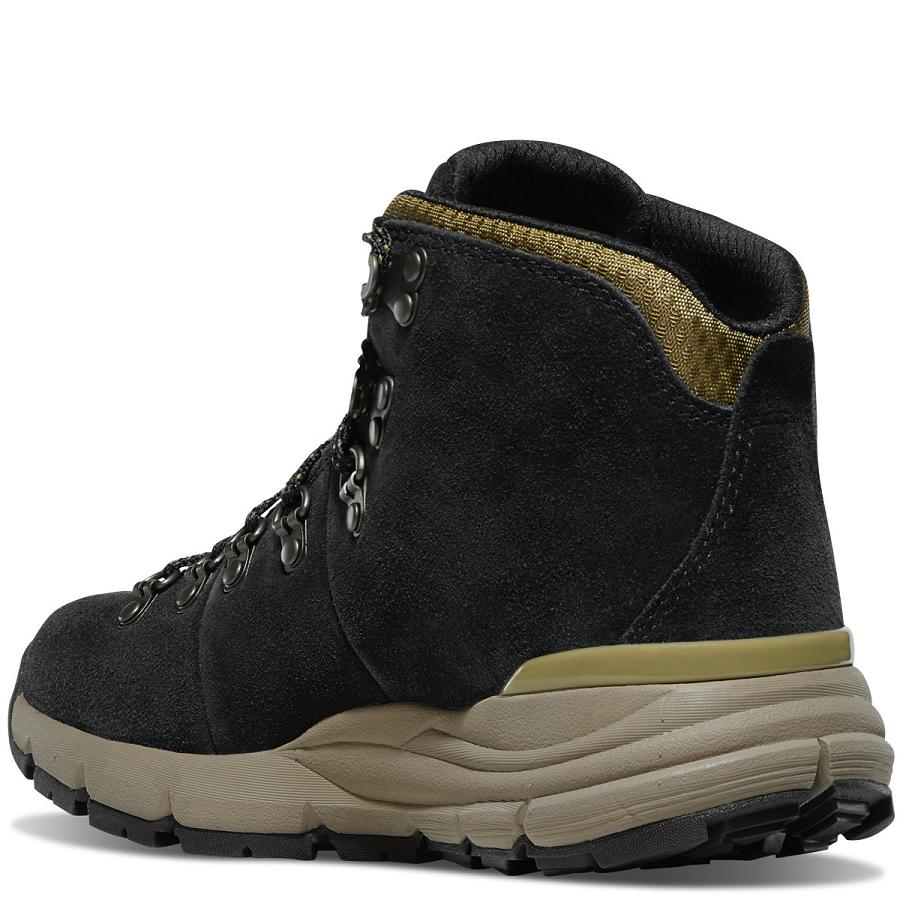 Women's Danner Mountain 600 Hiking Boots Black / Khaki | CA4408MA