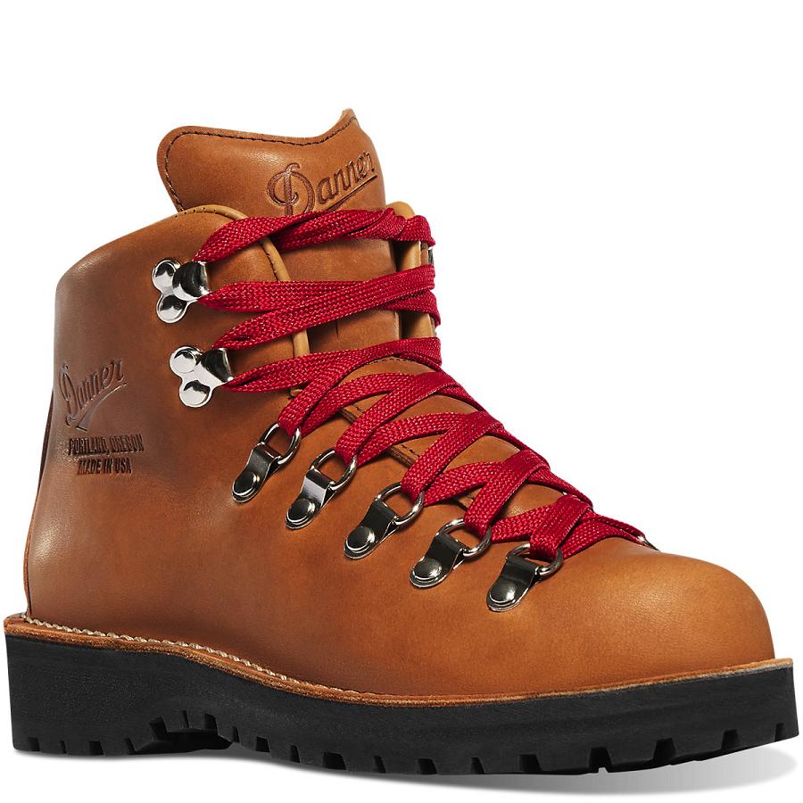 Women's Danner Mountain Light - GORE-TEX Hiking Boots Brown | CA4403TV