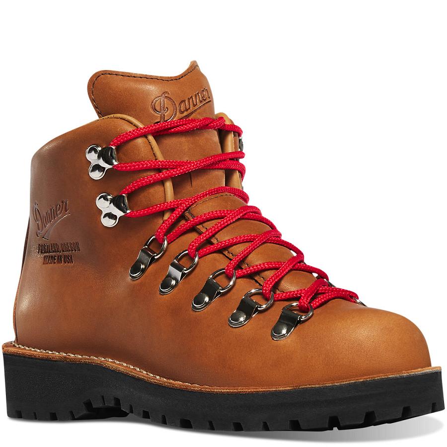 Women's Danner Mountain Light - GORE-TEX Hiking Boots Brown | CA4403TV