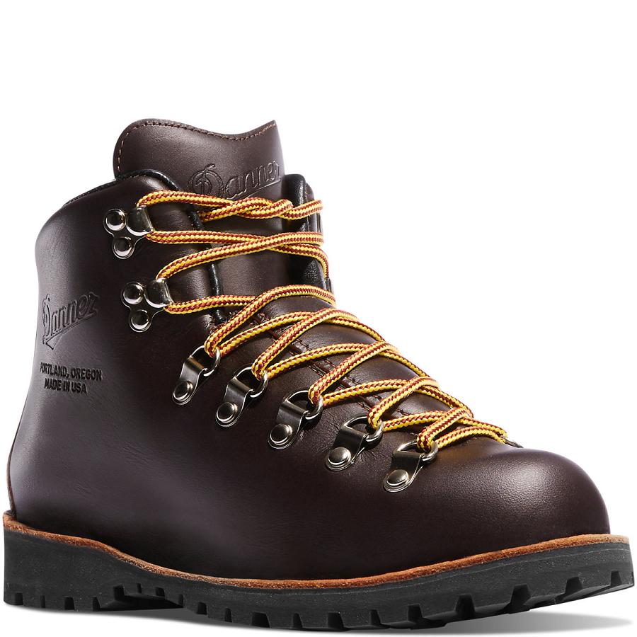 Women's Danner Mountain Light - GORE-TEX Hiking Boots Coffee | CA4404RW