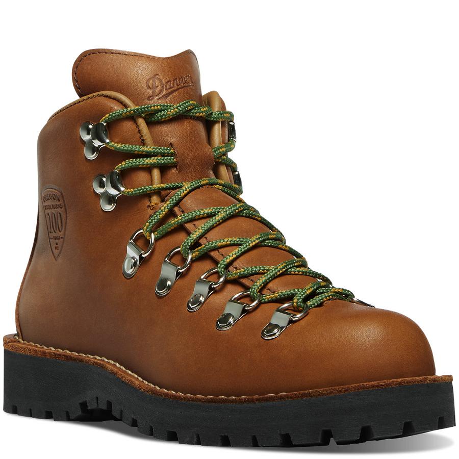 Women's Danner Mountain Light OR State Parks Centennial Boots Brown | CA4471FM