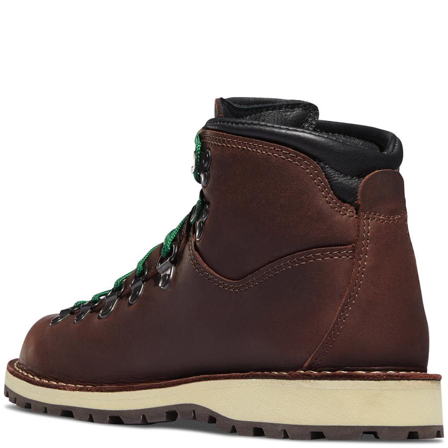 Women's Danner Mountain Pass Boots Coffee | CA4507TV