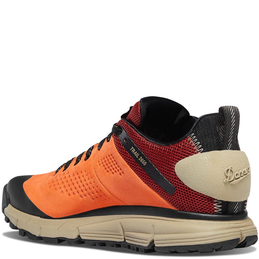 Women's Danner Trail 2650 GTX Hiking Shoes Orange | CA4393GL