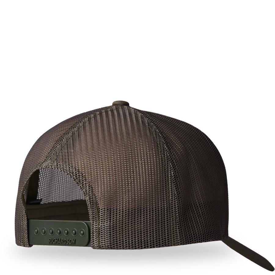 Women's Danner Trucker Cap Hats Olive / Blue | CA4584TV