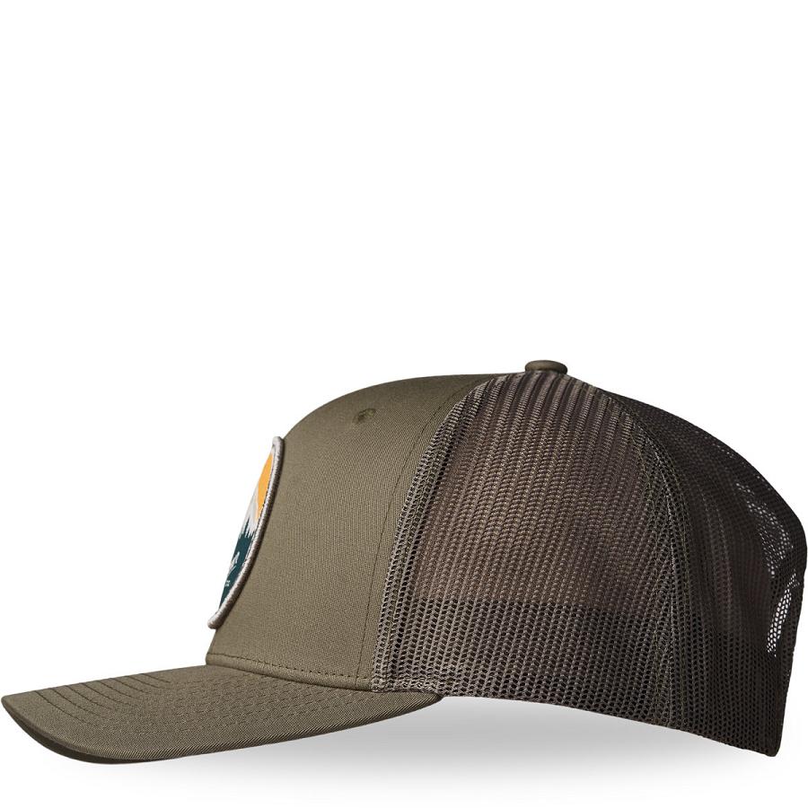 Women's Danner Trucker Cap Hats Olive / Blue | CA4584TV